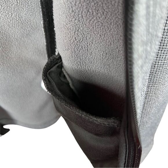 SPYDER Fleece Jacket Full Zip in Gray and Black Youth Size XL - Picture 10 of 13